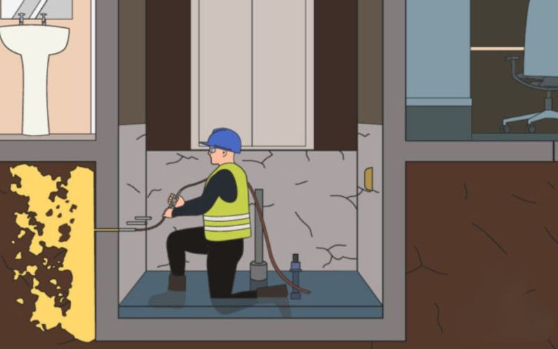 7 cách chống thấm cho hố pit thang máy hiệu quả