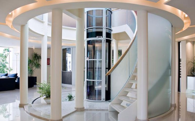 Báo giá thang máy lồng kính mới nhất