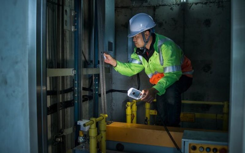 Các bước trong quy trình kiểm định thang máy