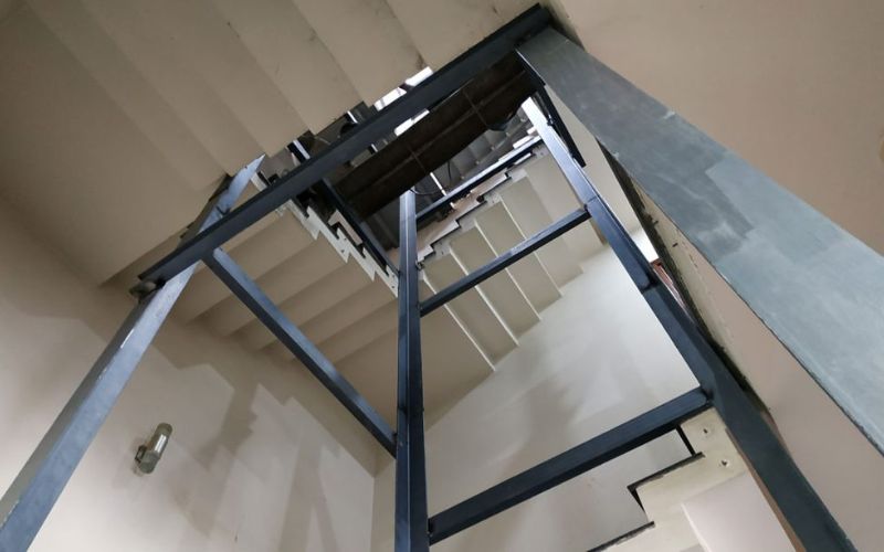 Các loại khung thép thang máy phổ biến hiện nay