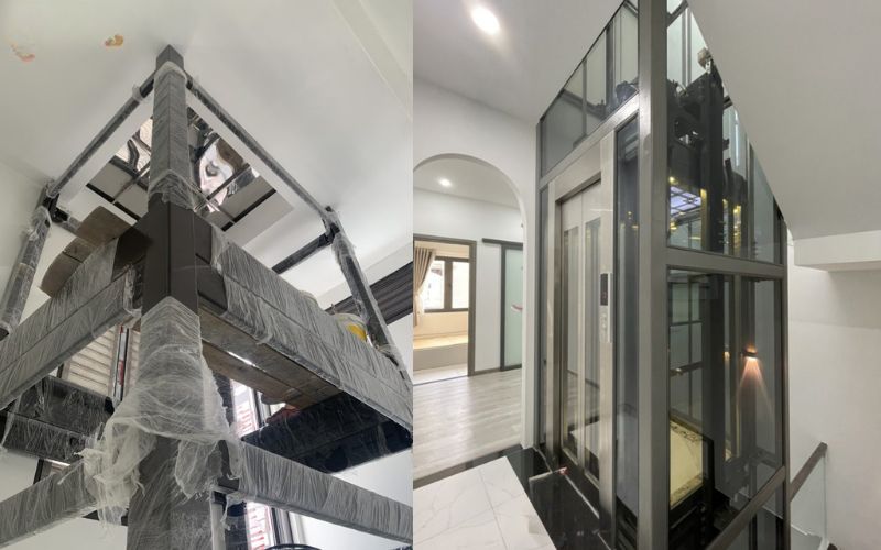 Cấu tạo chi tiết của thang máy lồng kính