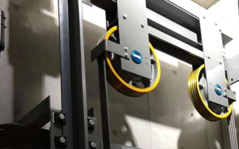 Dấu hiệu nhận biết puly thang máy bị hư hỏng