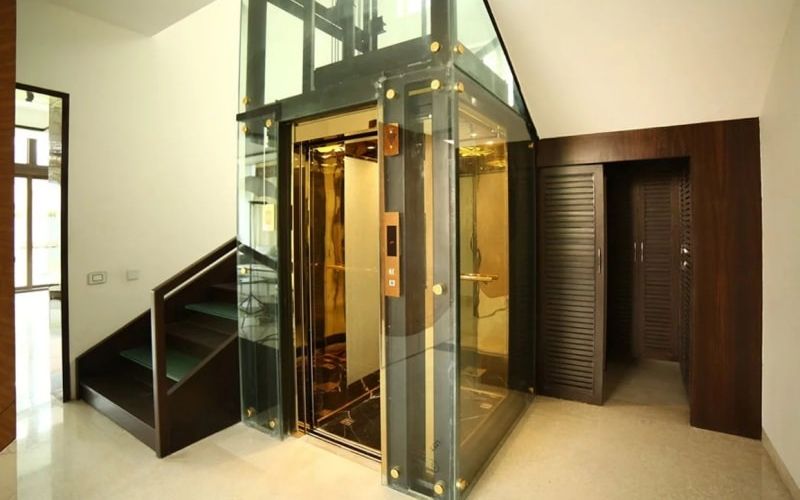 Một số loại thang máy không hố pit
