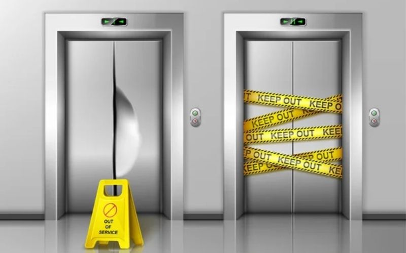 Những nguyên nhân phổ biến gây mất an toàn thang máy