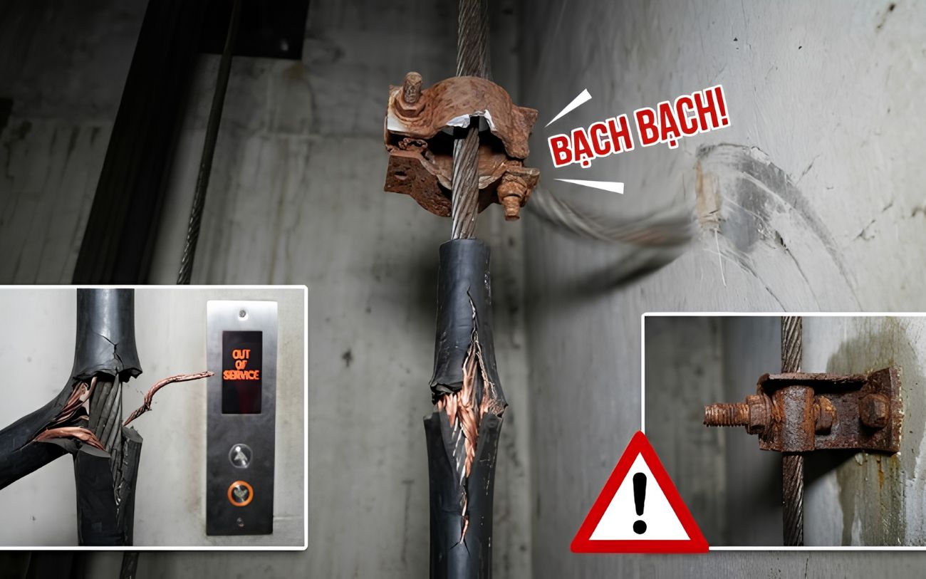 Những tiêu chuẩn kỹ thuật khi lắp đặt móc treo thang máy
