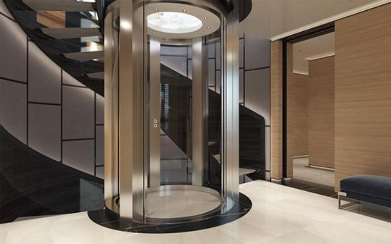 Những ưu điểm nổi bật của thang máy lồng kính