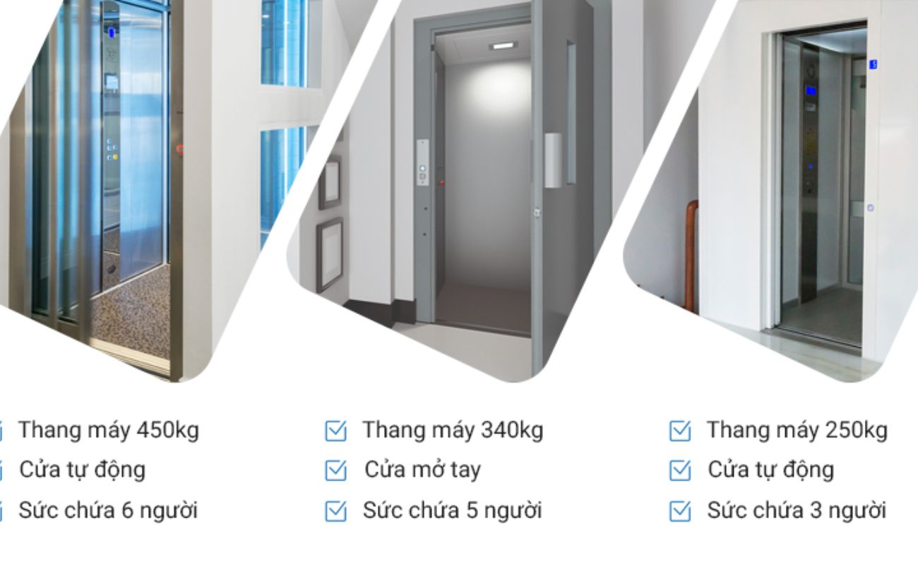Tiêu chuẩn chiều cao cửa thang máy hiện nay