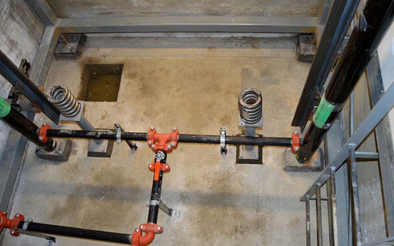 Vai trò của hố pit trong hệ thống thang máy
