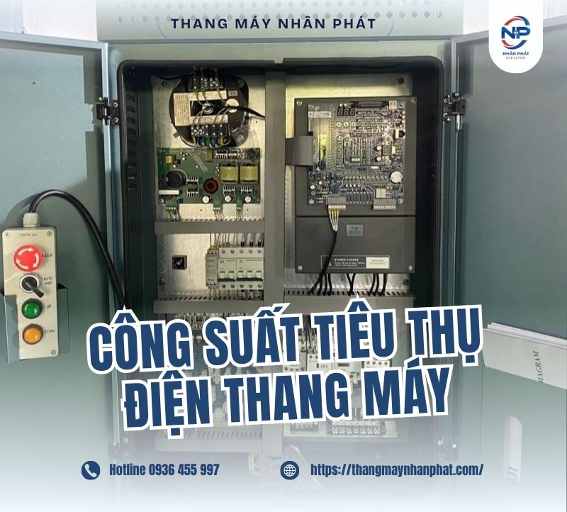 Bảng công suất tiêu thụ điện thang máy gia đình mới nhất 2026